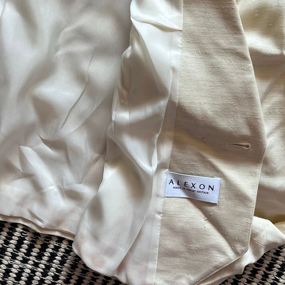 ALEXON Size 10 Ivory Vintage Blazer - Picture 6 of 6